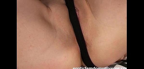  Fetish fueled mature fills both of her holes
